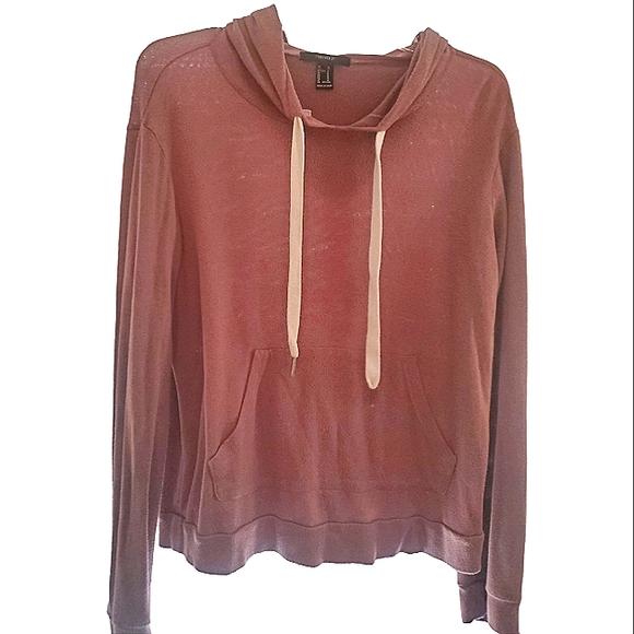 Forever 21 Tops - Forever 21 Mauve/Blush Hoodie Size M